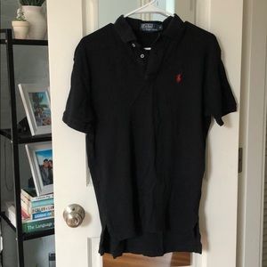 Polo by Ralph Lauren Black Knit Polo